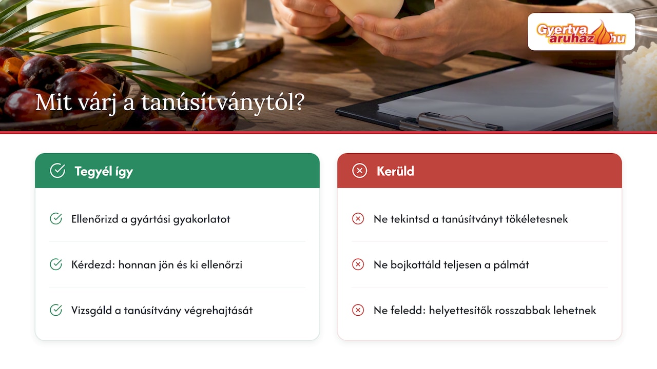 Mit érdemes elvárni egy tanúsítványtól, és mit nem? — overview diagram