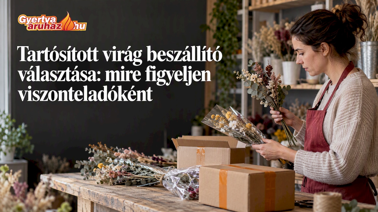 Tartósított virág beszállító választás: mire figyeljen viszonteladóként