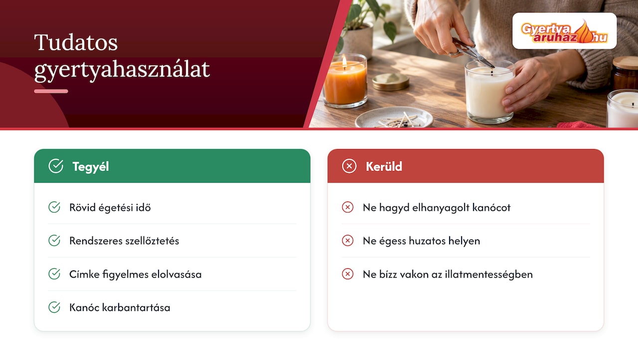 Mit gondolunk valójában a gyertyázás kockázatairól — overview diagram