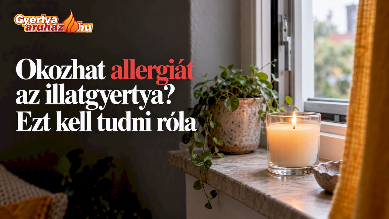 Okozhat allergiát az illatgyertya? Ezt kell tudni róla