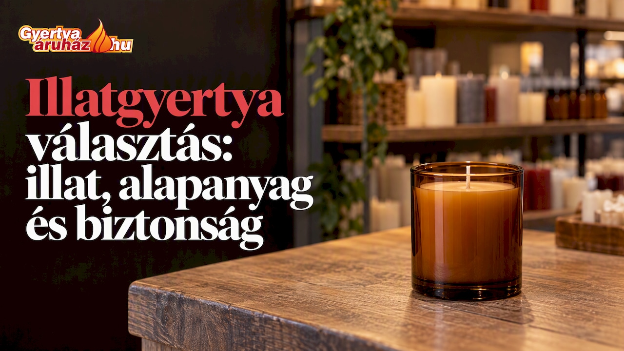 Illatgyertya választás: illat, alapanyag és biztonság